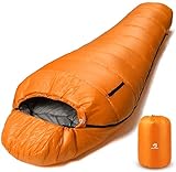 Bessport Schlafsack -10℃ 4 Jahreszeiten Winter Mumienschlafsack Wasserabweisend Schlafsack für Reise Zelten...