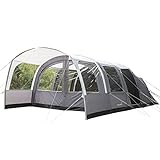 Skandika aufblasbares Zelt Timola 6 Air Protect | Luftzelt, Familienzelt, 6 Personen Zelt, wasserdicht, 5000 mm...