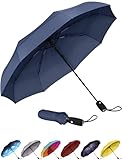 Repel Umbrella sturmfester Regenschirm – kompakter, leichter, automatischer, starker und tragbarer Sonnenschirm...