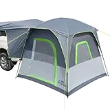 JOYTUTUS SUV-Zelt für Camping 4–5 Personen, 230 cm L x 210 cm L x 230 cm H, wasserdichtes PU2000 mm,...