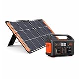 Jackery Solargenerator 500, 518WH Tragbare Powerstation mit SolarSaga 100W Solarpanel, 230V/500W mobile...