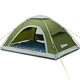 Camping Zelt Tilenvi Ultraleichte Campingzelte für 1-2 Person PU4000 wasserdichte Zelte 3-4 Staffel für Strand,...