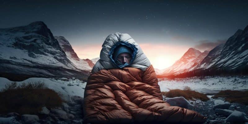 Schlafsack für kalte Nächte
