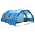 CampFeuer Tunnelzelt »CampFeuer Zelt Multi für 4 Personen, Blau / Hellb«, Personen: 4