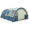 CampFeuer Tunnelzelt »CampFeuer Zelt Multi für 4 Personen, Blau/Sand, «, Personen: 4