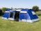 Skandika Tunnelzelt »Montana 8 Sleeper (blau)«, Camping Zelt mit Sleeper Technologie